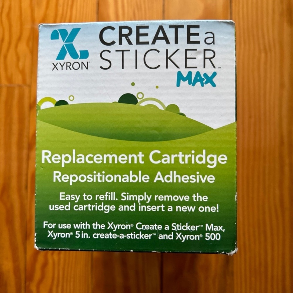 18 ft xyron replacement cartridge for xyron sticker max, xyron 5 & Xyron 500